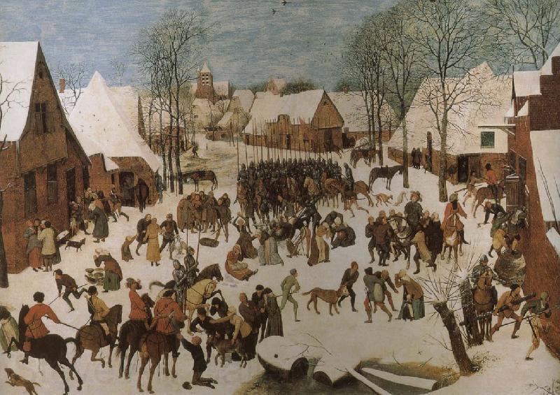 Pieter Bruegel The killing of innocent Spain oil painting art